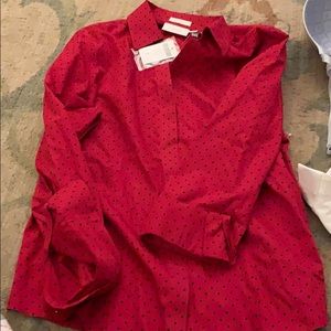 NWT Chico’s Button Down Blouse